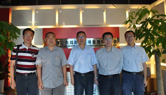 中国电子科技集团第三研究所范茂军副所长一行莅临宝业恒参观考察